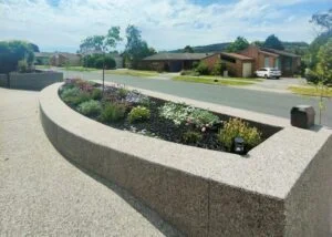 Custom concrete driveway Prahran