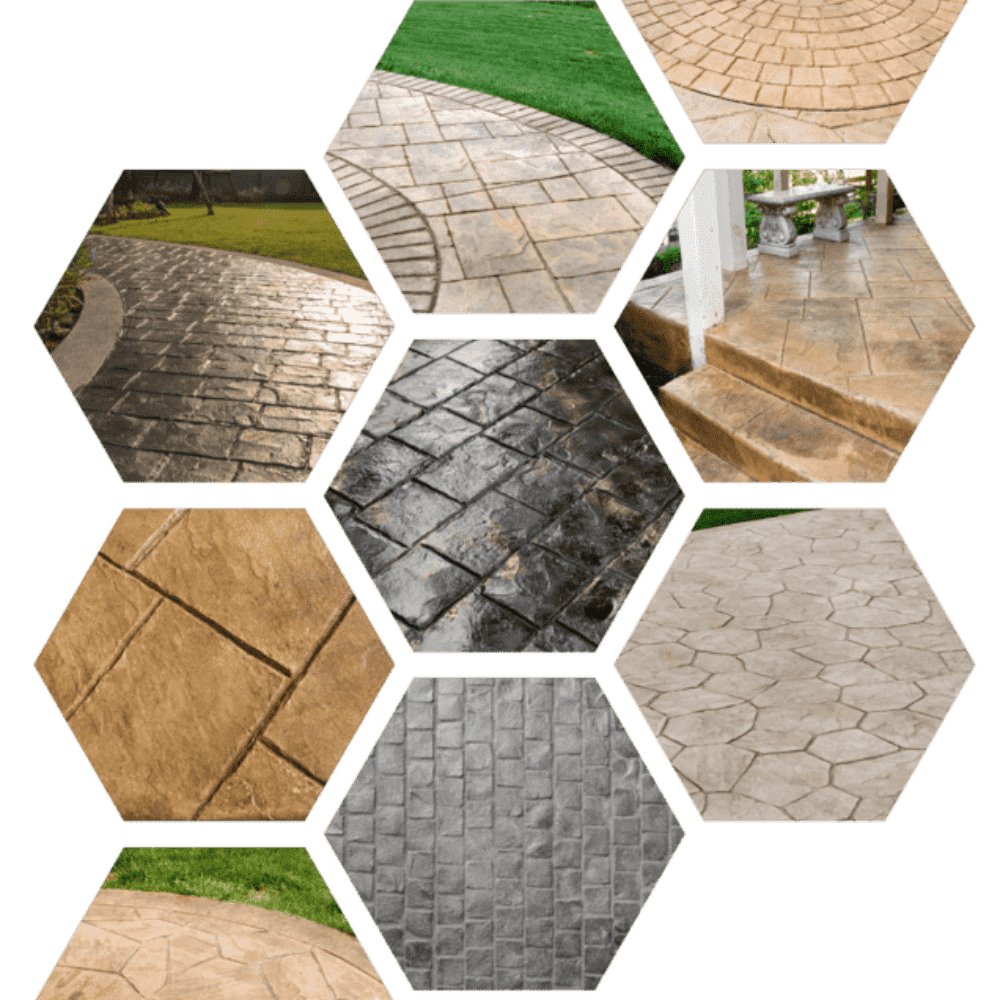 Stamped Concrete Patterns Melbourne