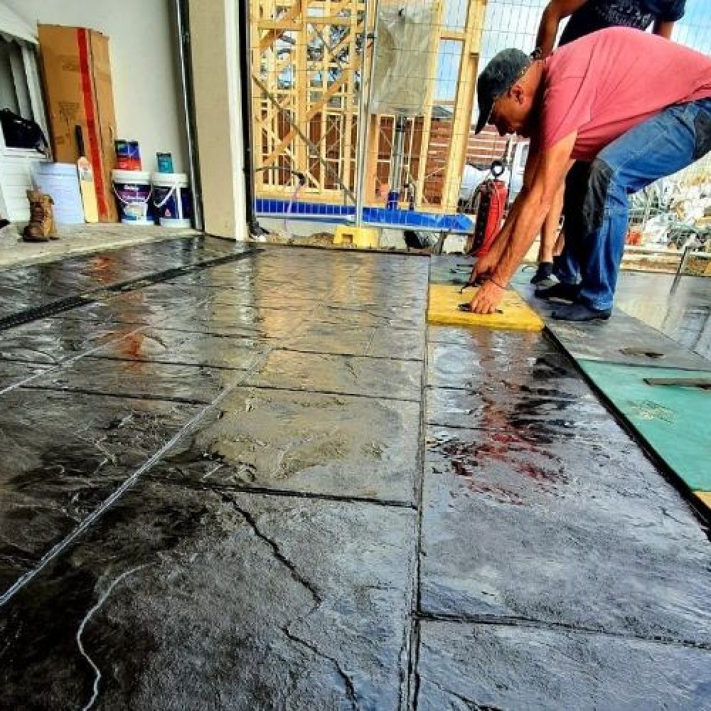 Stamped concrete driveways Melbourne Stamped concrete driveways Melbourne